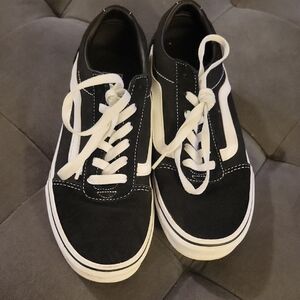 Vans Black and White Women's Sneakers